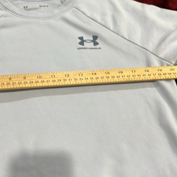 Under Armour Light Blue Sweatshirt sze M - Picture 8 of 9